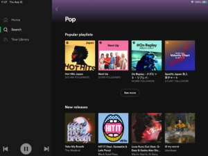 Spotify Playlist "Pop"